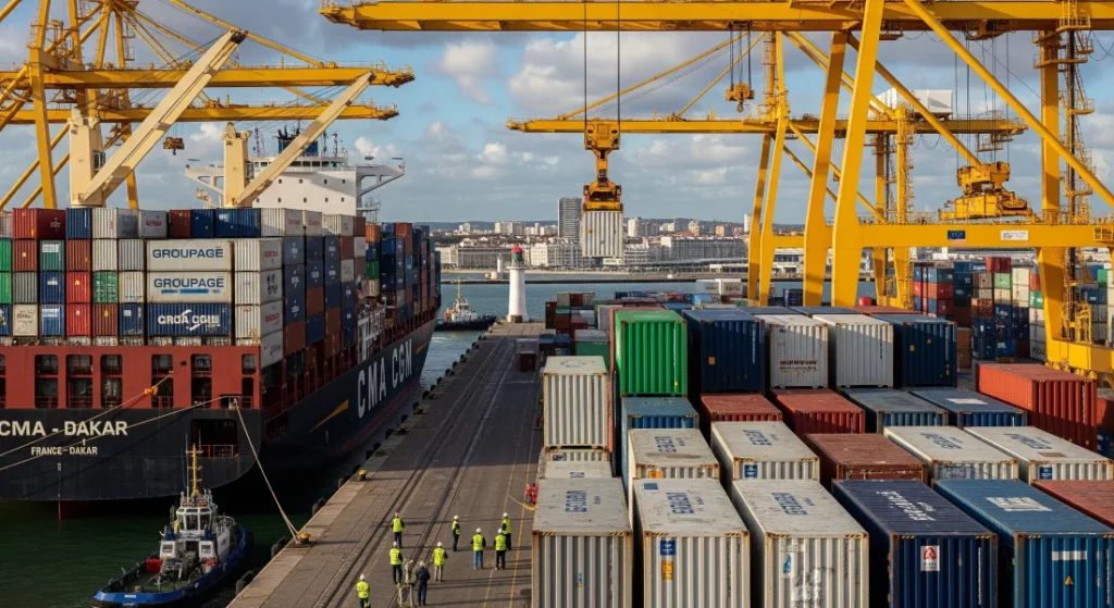 Groupage Container France – Sénégal Dakar