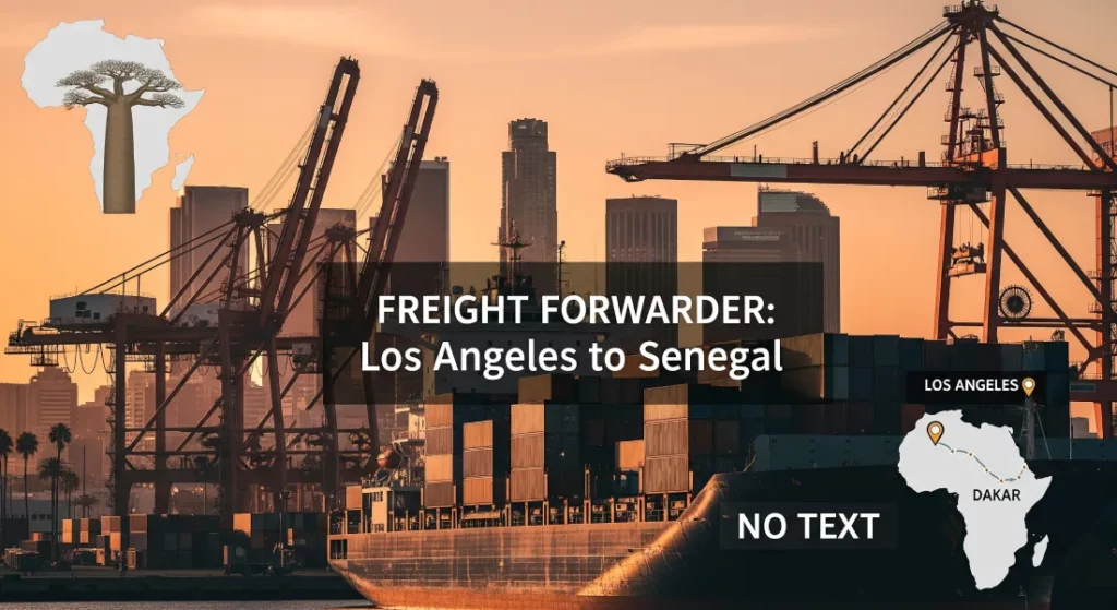 Freight Forwarder in Los Angeles and Major Shipping Ports in Senegal