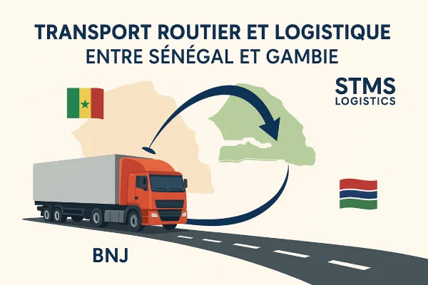 transport routier et logistique entre le Sénégal et la Gambie