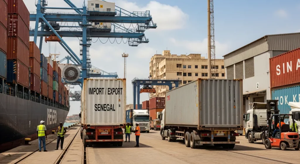 Import export au Sénégal _ transport et logistique