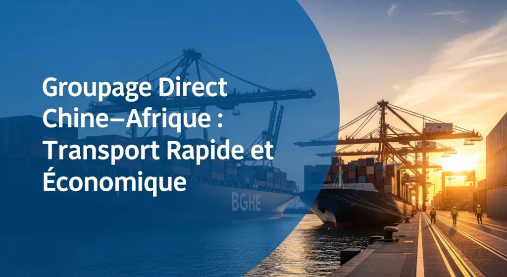 Groupage Direct Chine–Afrique