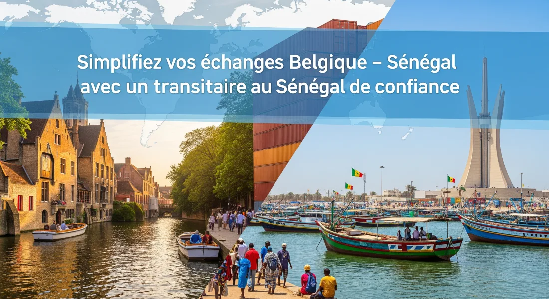 Simplifiez vos échanges Belgique – Sénégal avec un transitaire au Sénégal de confiance